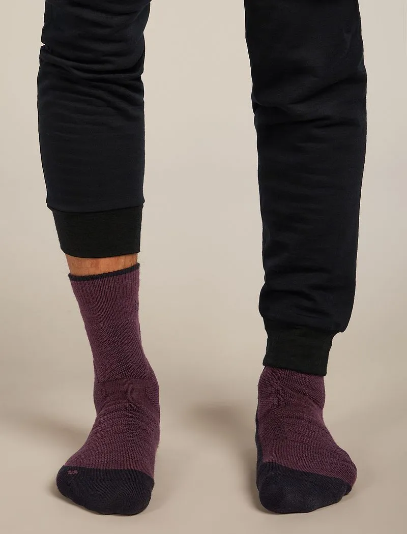 Icebreaker Merino Hike+ Heavy Crew Socks - Man - Java/black - Size XL sold by Icebreaker product image thumbnail 4
