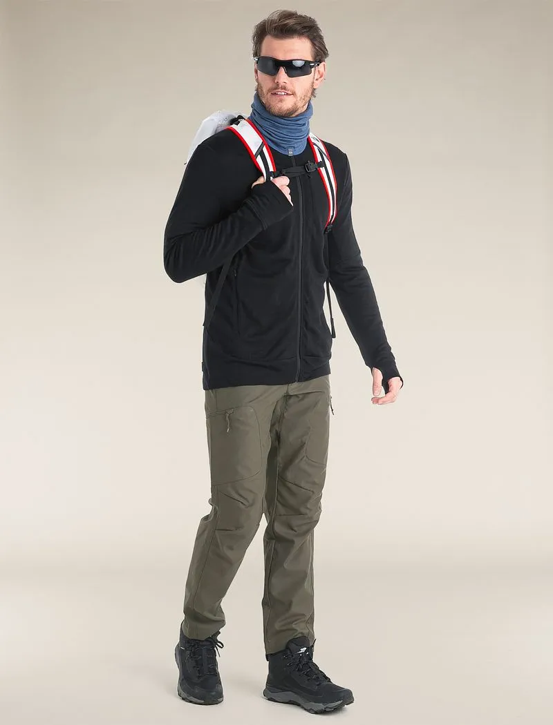 Icebreaker Merino 260 Quantum Long Sleeve Zip Jacket - Man - Black - Size L sold by Icebreaker product image thumbnail 4
