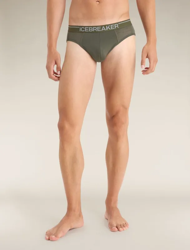 Icebreaker Merino 150 Anatomica Briefs - Man - Loden - Size S sold by Icebreaker