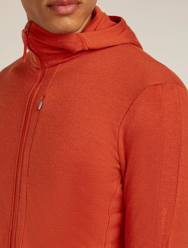Icebreaker Merino 260 Quantum Long Sleeve Zip Hoodie - Man - Agate - Size M sold by Icebreaker product image thumbnail 5