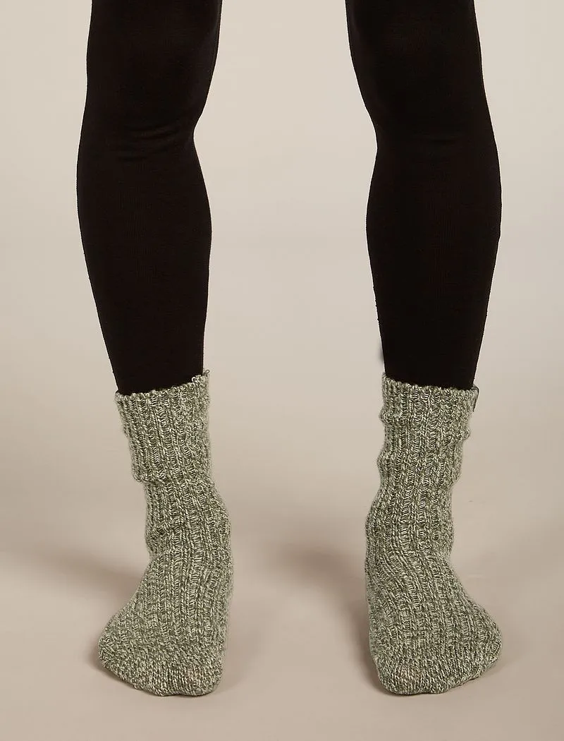 Icebreaker Merino Ski Lodge Crew Socks - Man - Loden/lichen - Size LXL sold by Icebreaker product image thumbnail 4