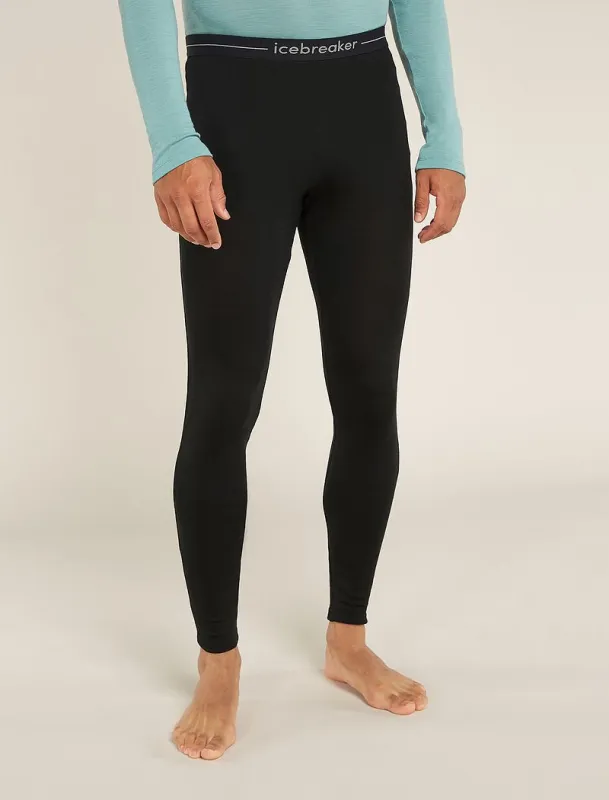 Icebreaker Merino 175 Everyday Thermal Leggings - Man - Black - Size XXL sold by Icebreaker