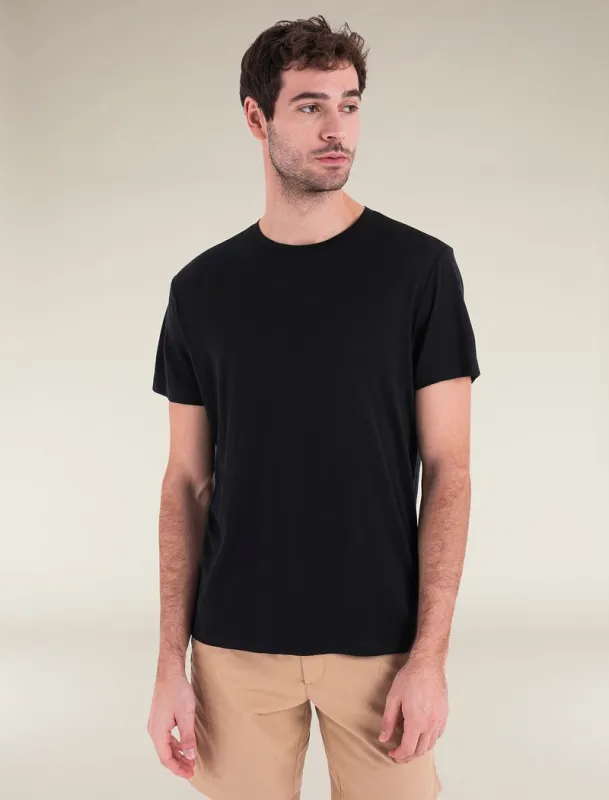 Icebreaker Merino 150 Tech Lite Short Sleeve T-Shirt - Man - Black - Size L sold by Icebreaker