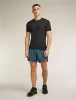Icebreaker Merino Blend 75 Cool-Lite™ Featherlight™ Short Sleeve T-Shirt - Man - Black - Size M sold by Icebreaker