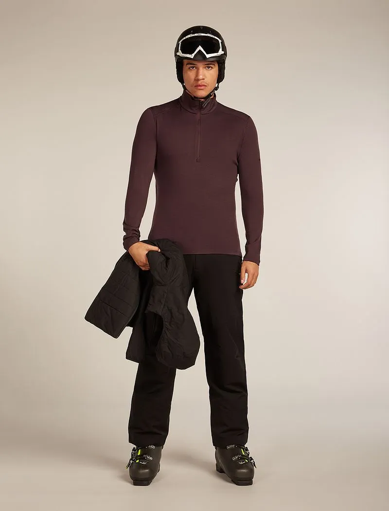 Icebreaker Merino 260 Tech Long Sleeve Half Zip Thermal Top - Man - Java - Size M sold by Icebreaker product image thumbnail 4