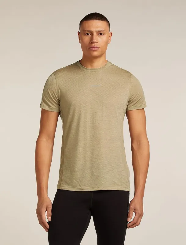Icebreaker Merino Blend 125 Cool-Lite™ Speed Short Sleeve T-Shirt - Man - Flagstone - Size M sold by Icebreaker