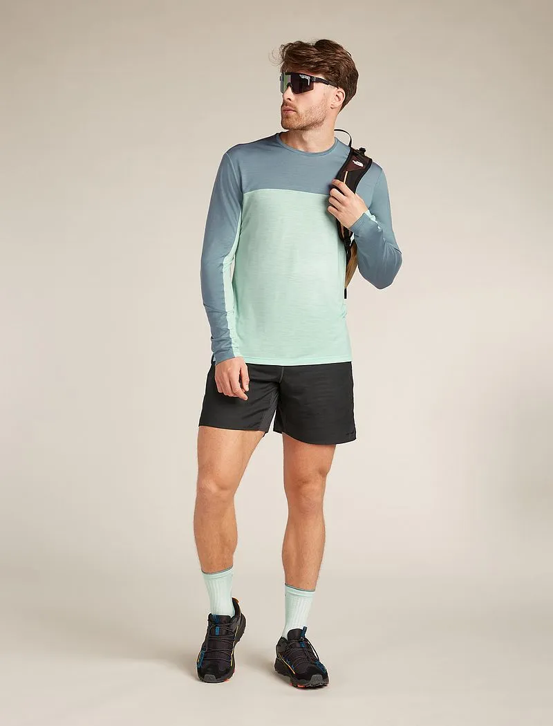 Icebreaker Merino Blend 125 Cool-Lite™ Active 7" Shorts - Man - Obsidian - Size L sold by Icebreaker product image thumbnail 4