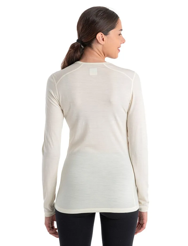 Icebreaker Merino 200 Oasis Long Sleeve Crew Thermal Top - Woman - Undyed - Size XXXL sold by Icebreaker product image thumbnail 2