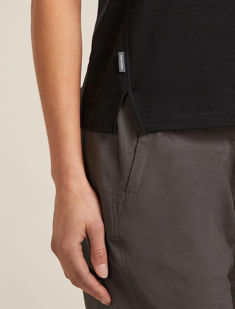 Icebreaker 150 MerinoFine™ Ace Short Sleeve T-Shirt - Woman - Black - Size M sold by Icebreaker product image thumbnail 5