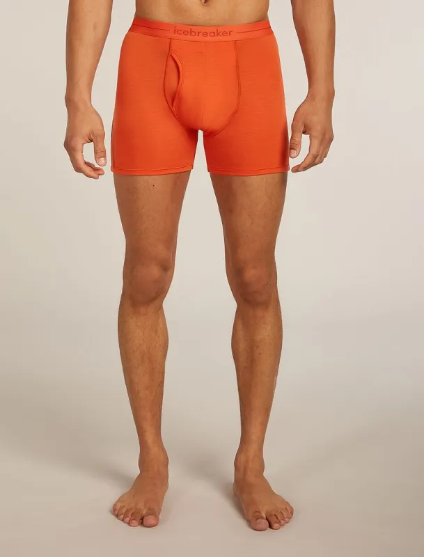 Icebreaker Merino 150 Anatomica Boxers wFly - Man - Fervid - Size XL sold by Icebreaker