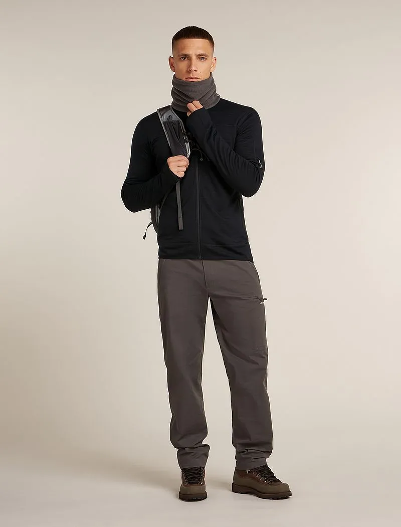 Icebreaker Merino Blend 300 RealFleece™ Descender Long Sleeve Zip Jacket - Man - Black - Size XXL sold by Icebreaker product image thumbnail 4