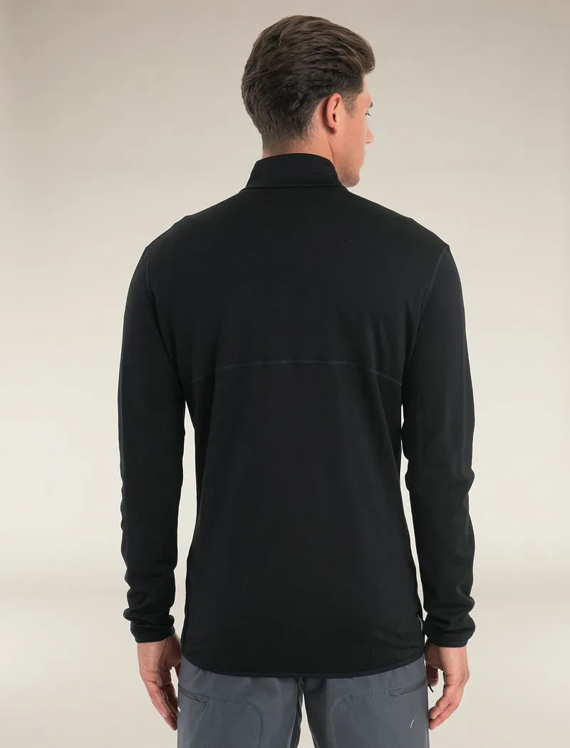 Icebreaker Merino 560 Realfleece™ Elemental Long Sleeve Zip Jacket - Man - Black - Size XL sold by Icebreaker product image thumbnail 2