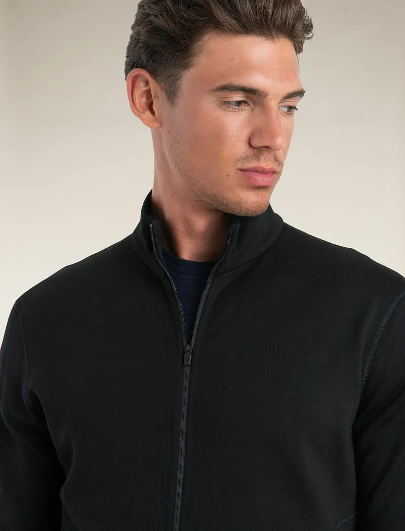 Icebreaker Merino 560 Realfleece™ Elemental Long Sleeve Zip Jacket - Man - Black - Size XL sold by Icebreaker product image thumbnail 5