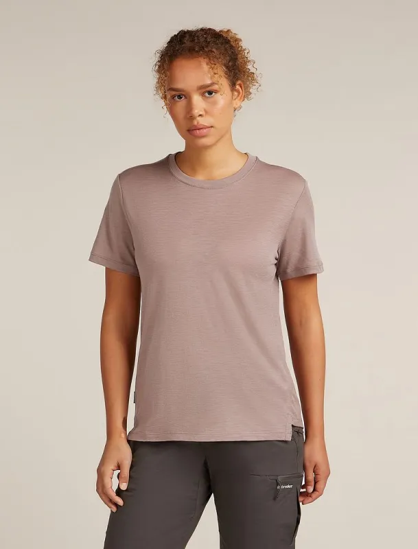 Icebreaker Merino 150 Tech Lite Short Sleeve Relaxed T-Shirt - Woman - Summit - Size S sold by Icebreaker