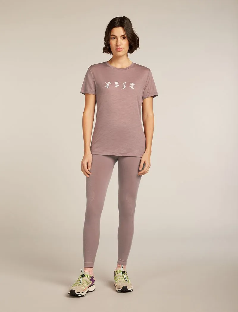 Icebreaker Merino 150 Tech Lite Short Sleeve T-Shirt Snow Day - Woman - Summit - Size S sold by Icebreaker product image thumbnail 3