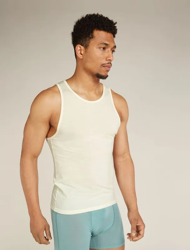 Icebreaker Merino 150 Anatomica Tank - Man - Undyed - Size L sold by Icebreaker