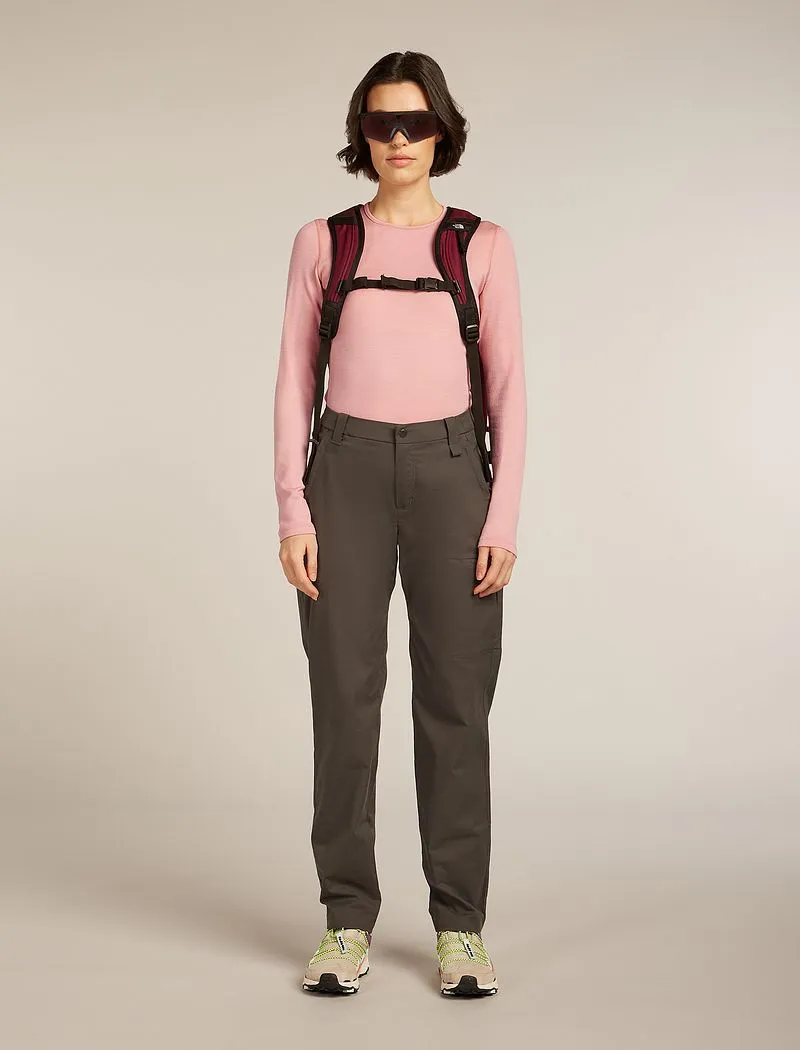 Icebreaker Merino 260 Tech Long Sleeve Crew Thermal Top - Woman - Blush - Size XXXL sold by Icebreaker product image thumbnail 4