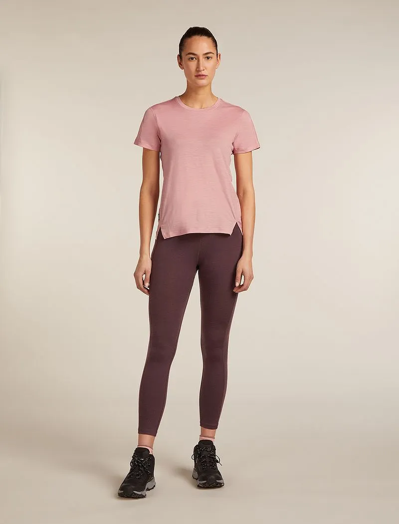 Icebreaker 150 MerinoFine™ Ace Short Sleeve T-Shirt - Woman - Blush - Size M sold by Icebreaker product image thumbnail 3