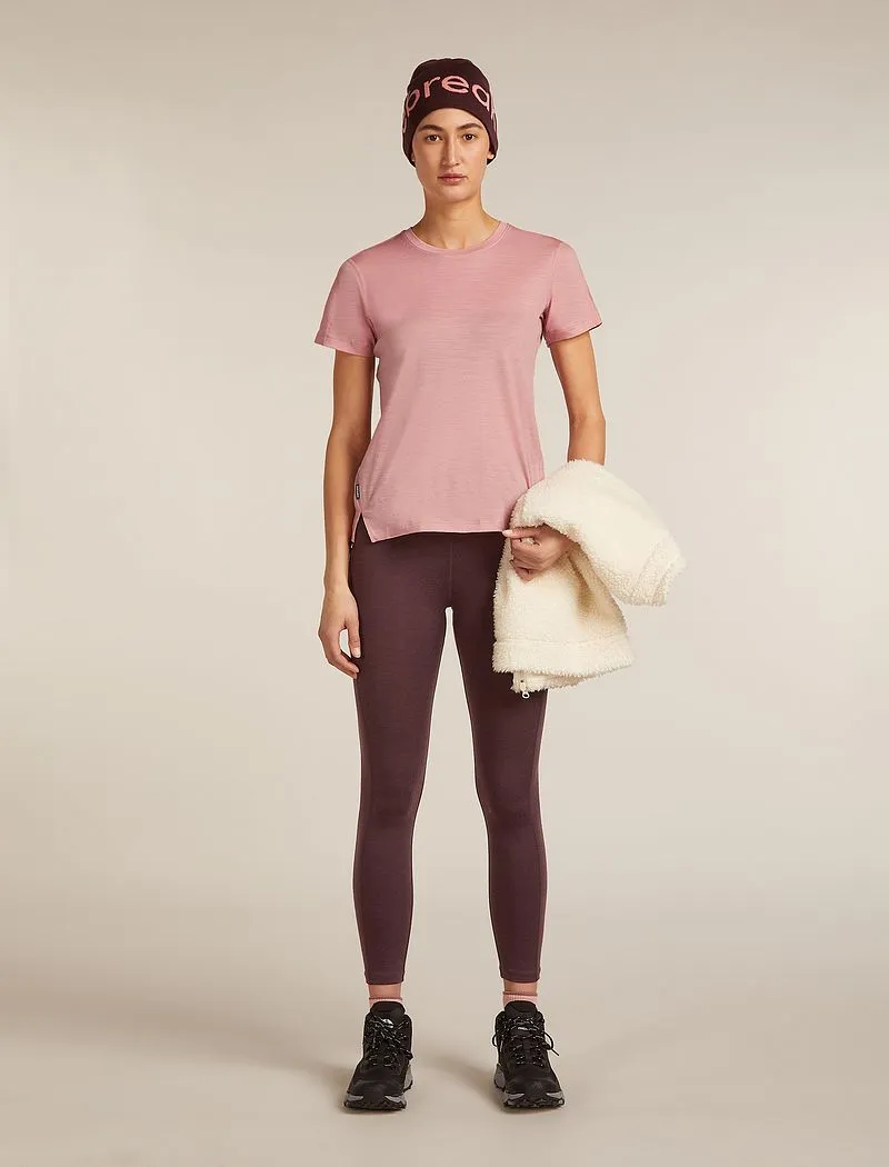 Icebreaker 150 MerinoFine™ Ace Short Sleeve T-Shirt - Woman - Blush - Size M sold by Icebreaker product image thumbnail 4