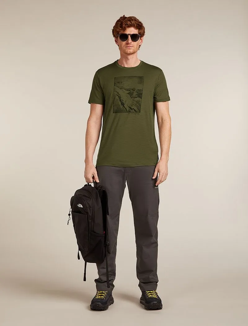 Icebreaker Merino 150 Tech Lite Short Sleeve T-Shirt Summit - Man - Loden - Size L sold by Icebreaker product image thumbnail 4