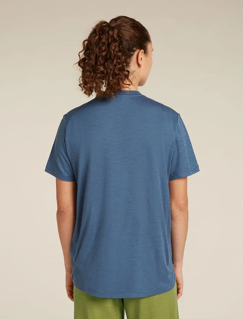 Icebreaker Merino 150 Tech Lite Short Sleeve Relaxed T-Shirt - Woman - Dawn - Size XS sold by Icebreaker product image thumbnail 2