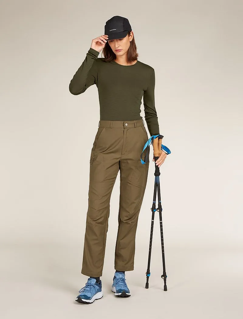 Icebreaker Merino 175 Everyday Long Sleeve Crew Thermal Top - Woman - Loden - Size M sold by Icebreaker product image thumbnail 4