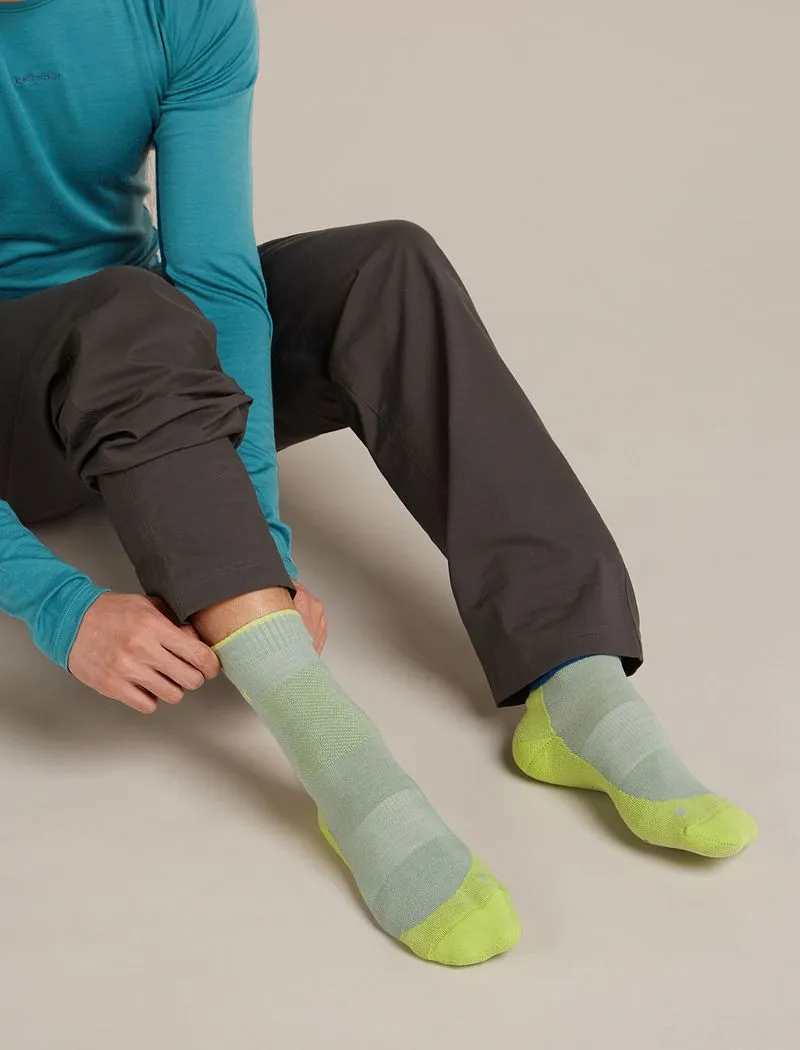 Icebreaker Merino Hike+ Medium Crew Socks - Man - Seaglass/peridot - Size M sold by Icebreaker product image thumbnail 3