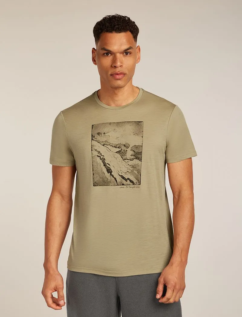 Icebreaker Merino 150 Tech Lite Short Sleeve T-Shirt Summit - Man - Flagstone - Size S sold by Icebreaker