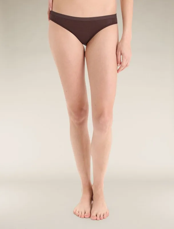 Icebreaker Merino 150 Siren Bikini - Woman - Umber - Size S sold by Icebreaker
