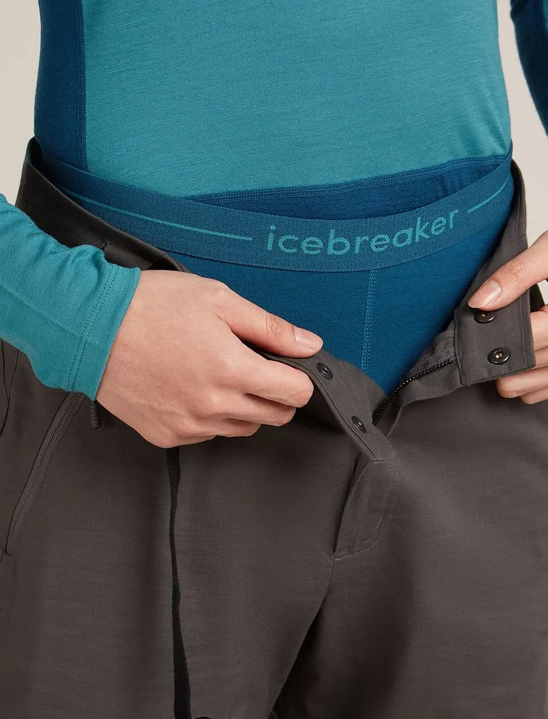 Icebreaker Merino 200 ZoneKnit™ Thermal Leggings - Man - Atlantis - Size S sold by Icebreaker product image thumbnail 4