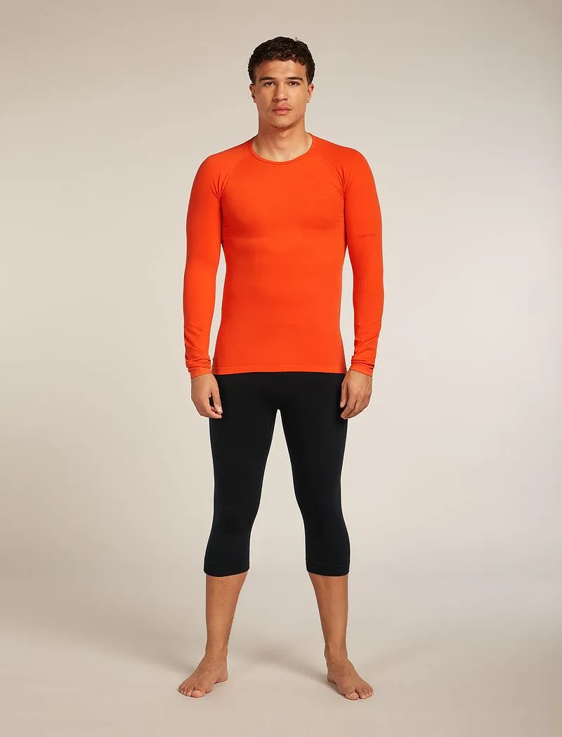Icebreaker Merino Blend 260 ZoneKnit™ Seamless 18" 3/4 Tights - Man - Black - Size S sold by Icebreaker product image thumbnail 3