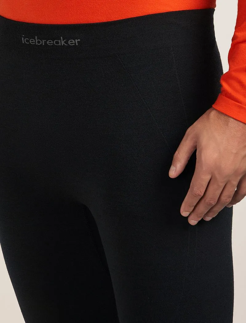 Icebreaker Merino Blend 260 ZoneKnit™ Seamless 18" 3/4 Tights - Man - Black - Size S sold by Icebreaker product image thumbnail 5