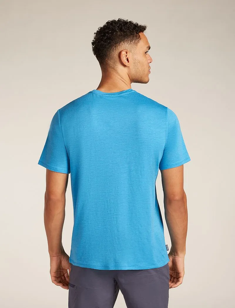 Icebreaker Merino Linen Short Sleeve T-Shirt - Man - Arctic - Size L sold by Icebreaker product image thumbnail 2