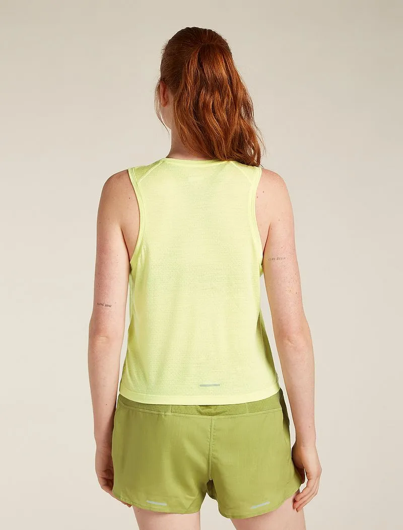 Icebreaker Merino Blend 125 Cool-Lite™ Speed Tank - Woman - Citrine - Size S sold by Icebreaker product image thumbnail 2
