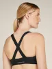 Icebreaker Merino Blend 125 Cool-Lite™ Sprite Racerback Bra - Woman - Black - Size XS sold by Icebreaker