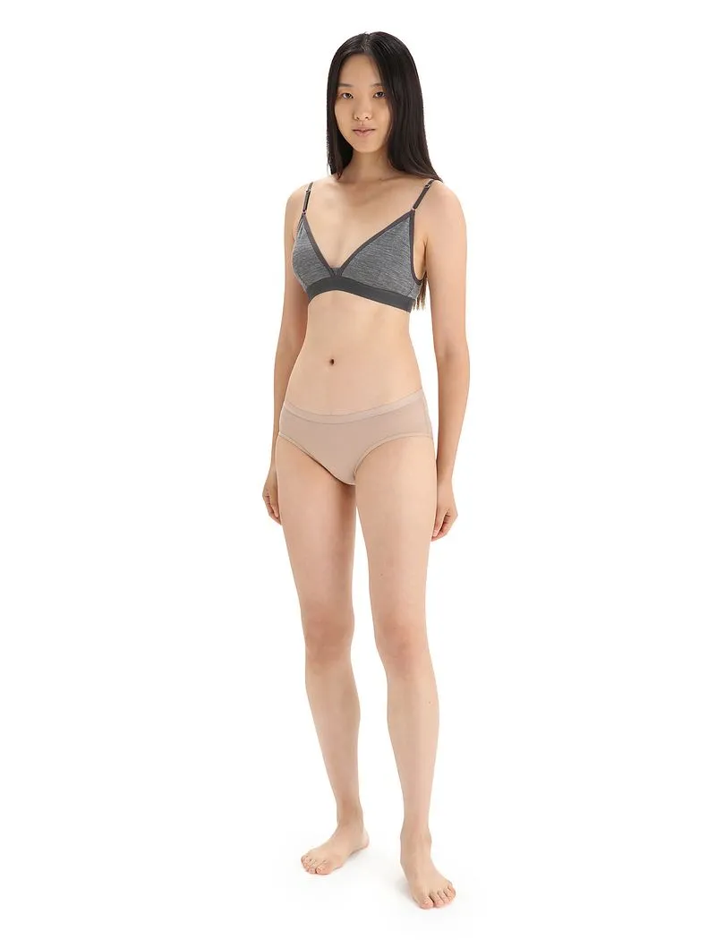 Icebreaker Merino 150 Siren Bra - Woman - Gritstone Heather - Size M sold by Icebreaker product image thumbnail 3