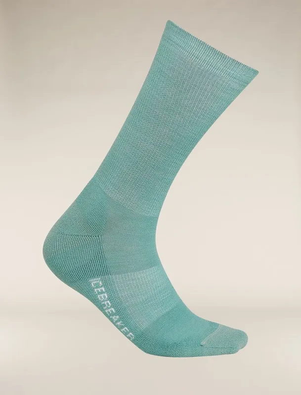 Icebreaker Merino Lifestyle Light Crew Socks - Man - Cloud Ray/snow - Size S sold by Icebreaker