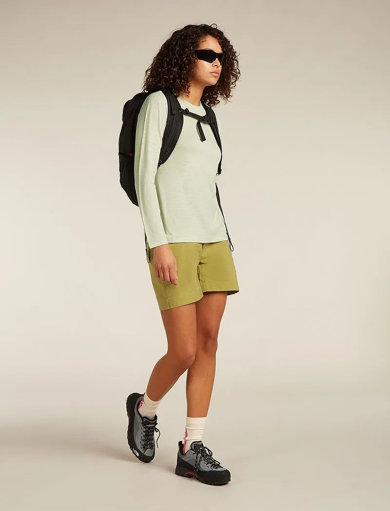 Icebreaker Merino 150 Tech Lite Long Sleeve T-Shirt - Woman - Ashen - Size XS sold by Icebreaker product image thumbnail 4