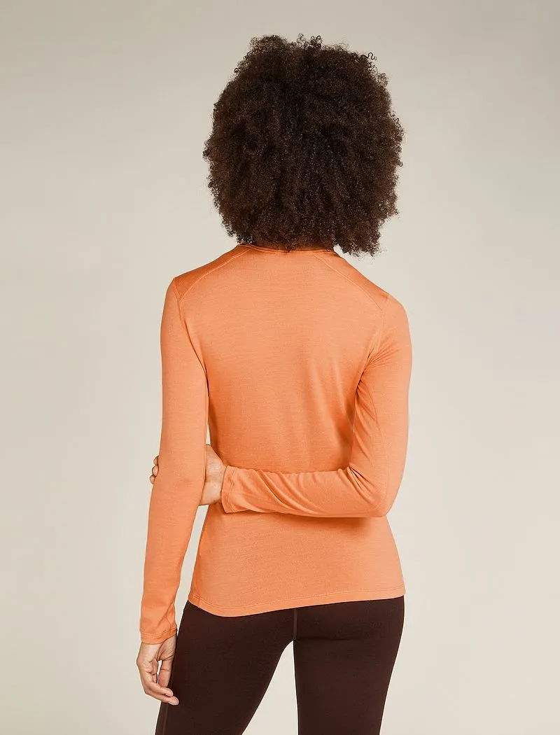 Icebreaker Merino 260 Tech Long Sleeve Crew Thermal Top - Woman - Feldspar - Size L sold by Icebreaker product image thumbnail 2