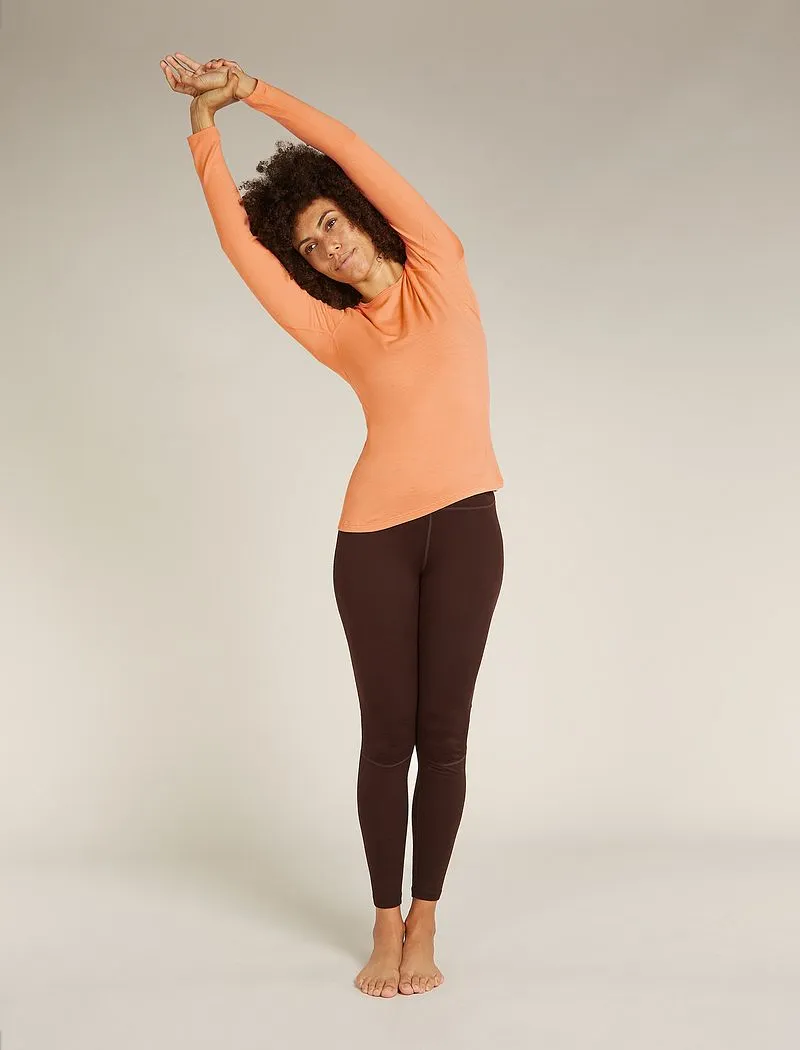 Icebreaker Merino 260 Tech Long Sleeve Crew Thermal Top - Woman - Feldspar - Size L sold by Icebreaker product image thumbnail 3