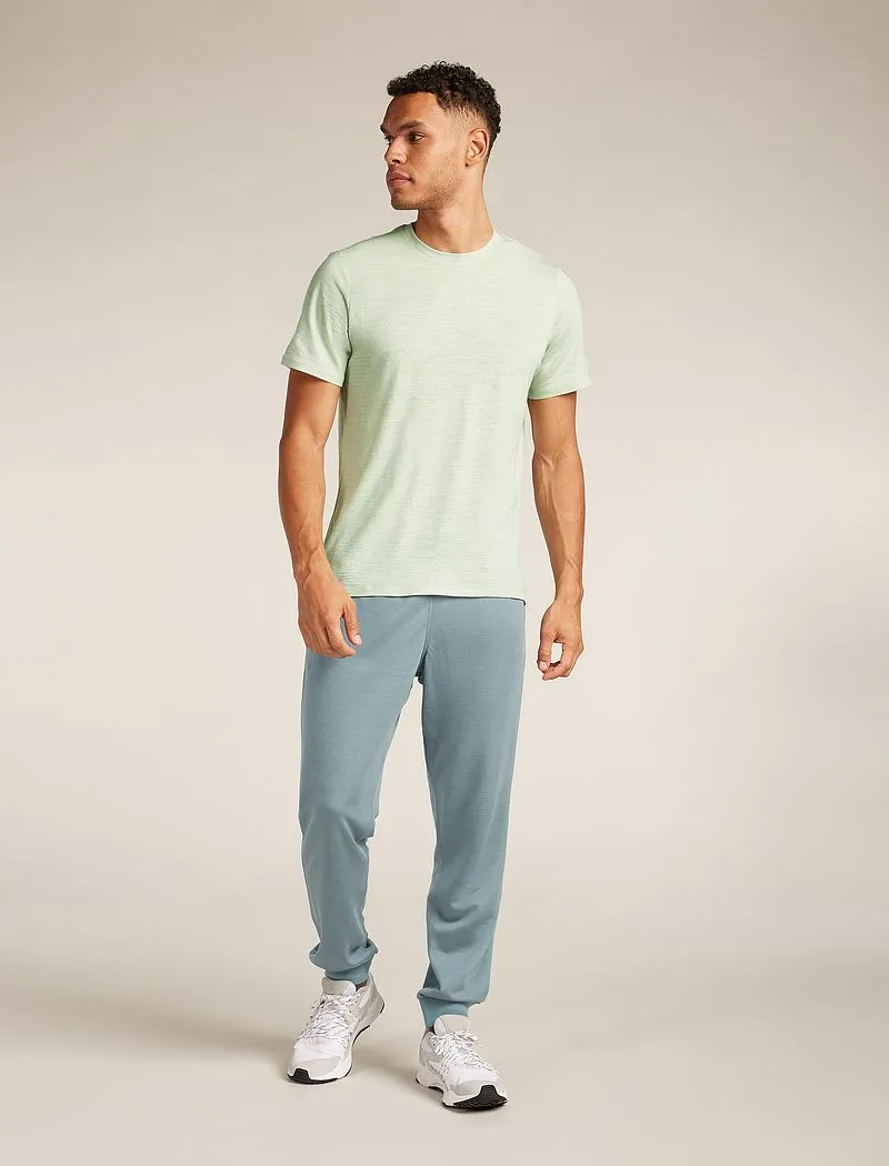 Icebreaker Merino Linen T-Shirt Stripe - Man - Ashen/mint - Size XL sold by Icebreaker product image thumbnail 3