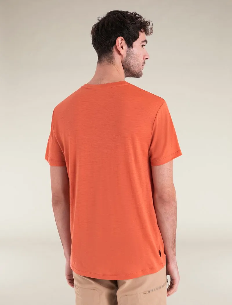 Icebreaker Merino 150 Tech Lite III T-Shirt IB Ewe Bound - Man - Ember - Size M sold by Icebreaker product image thumbnail 2
