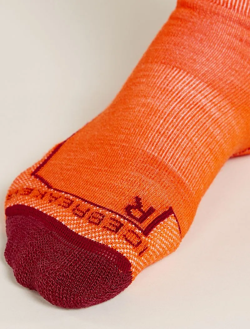 Icebreaker Merino Hike+ Medium Crew Socks Sedimentary - Man - Blaze/port - Size S sold by Icebreaker product image thumbnail 4