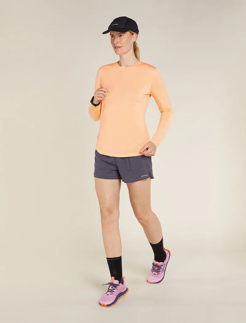 Icebreaker Merino Blend 125 Cool-Lite™ Sphere Long Sleeve T-Shirt - Woman - Sunstone - Size M sold by Icebreaker product image thumbnail 4