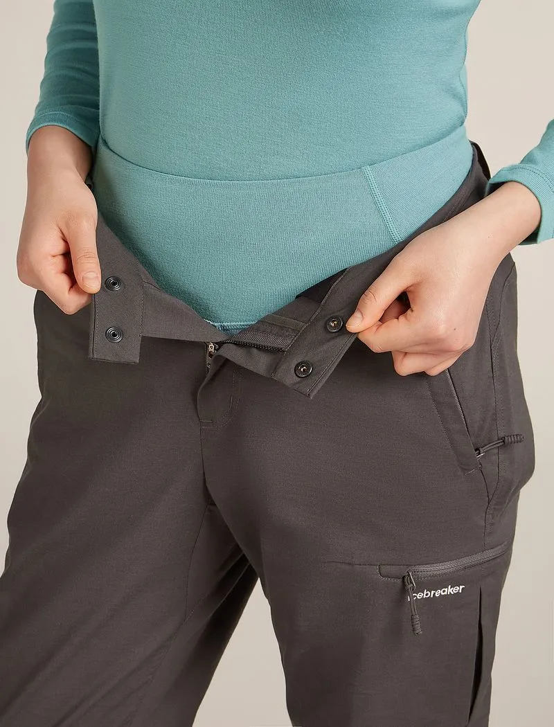 Icebreaker Merino 260 Tech High Rise Thermal Leggings - Woman - Hydro - Size L sold by Icebreaker product image thumbnail 4