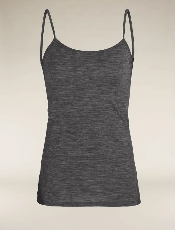 Icebreaker Merino 150 Siren Cami - Woman - Gritstone Heather - Size XS sold by Icebreaker