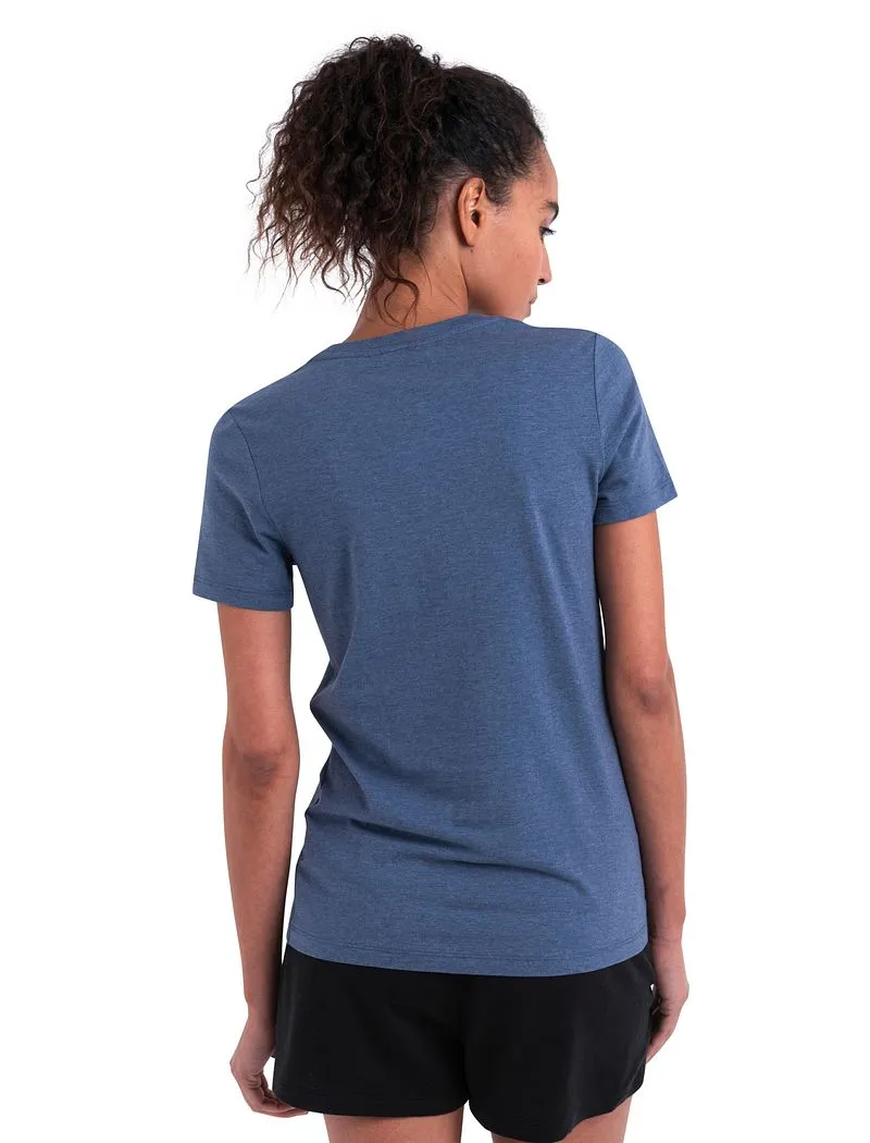 Icebreaker Merino Blend Central Classic T-Shirt Glacial Flow Logo - Woman - Dawn - Size L sold by Icebreaker product image thumbnail 2