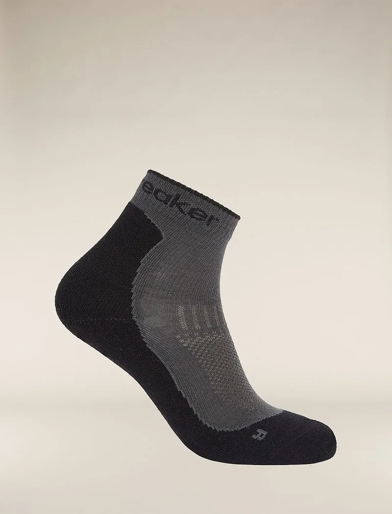 Icebreaker Merino Hike+ Light Mini Socks - Woman - Obsidian/black - Size S sold by Icebreaker product image thumbnail 2