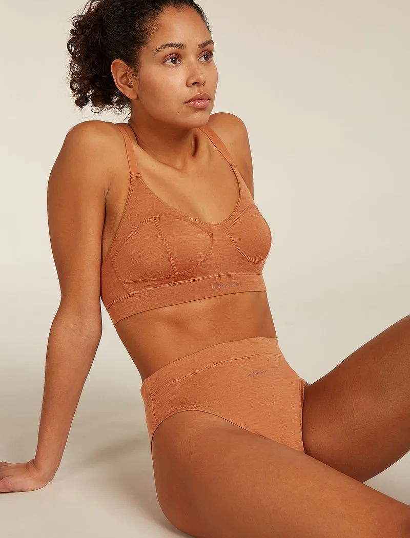 Icebreaker Queens High Cut Brief - Woman - Dusty Clay - Size XS sold by Icebreaker product image thumbnail 5