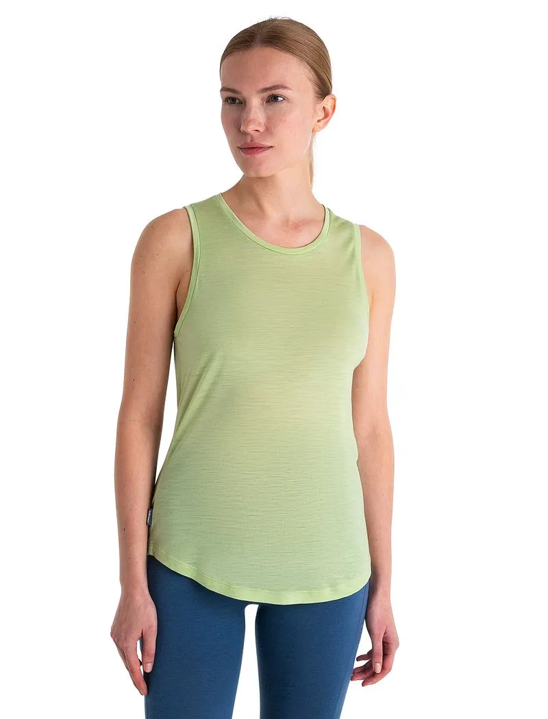 Icebreaker Merino Blend 125 Cool-Lite™ Sphere Tank - Woman - Glazen - Size M sold by Icebreaker